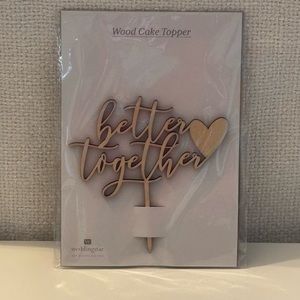 Cake topper